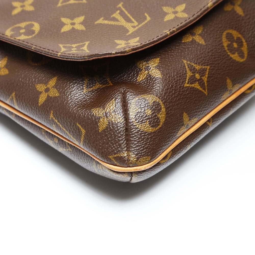 LOUIS VUITTON Brown Monogram Shoulder Bag - Picture 5 of 11